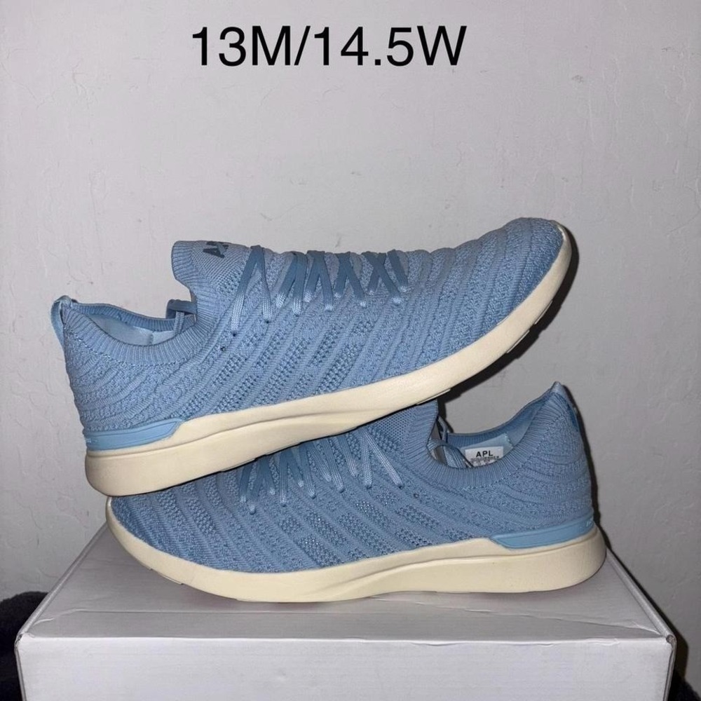 APL TechLoom Wave – Ice Blue/Slate/Pristine (Size 13M / 14.5W)